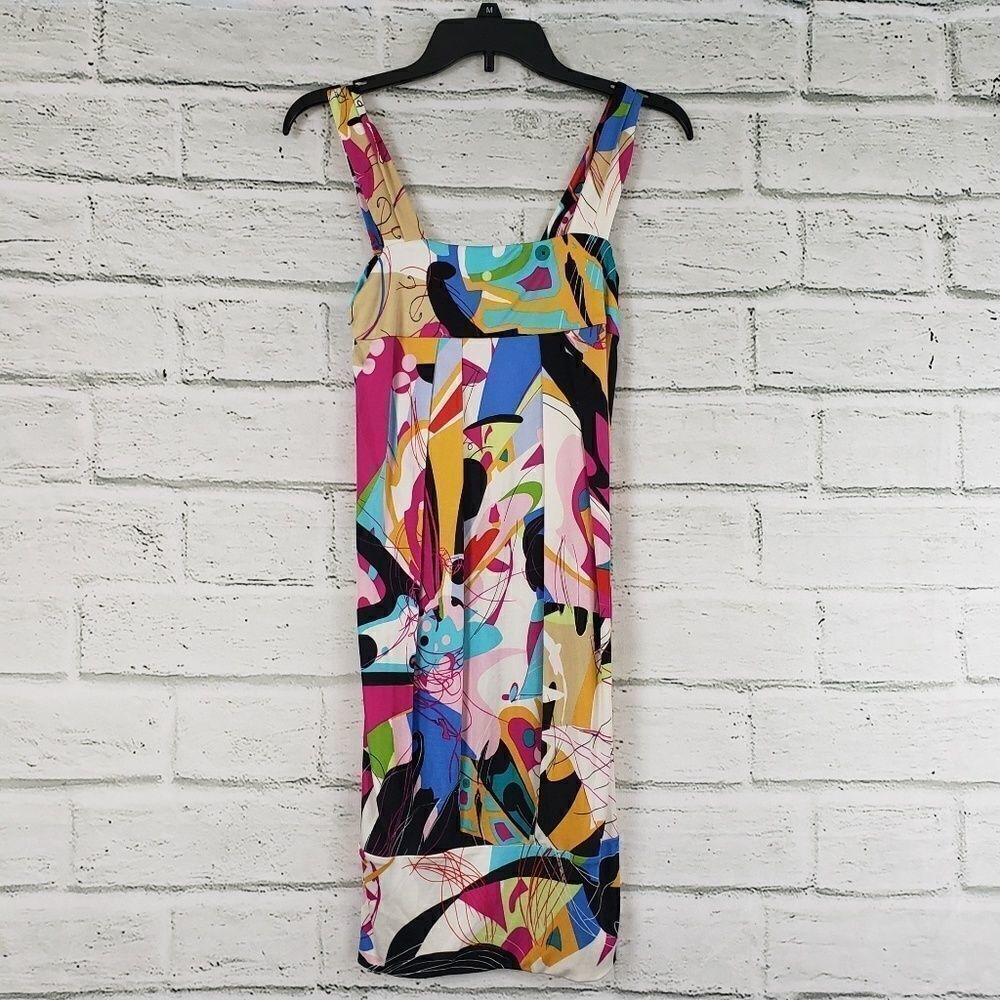 Diane von Furstenberg Vintage Silk print dress size 2